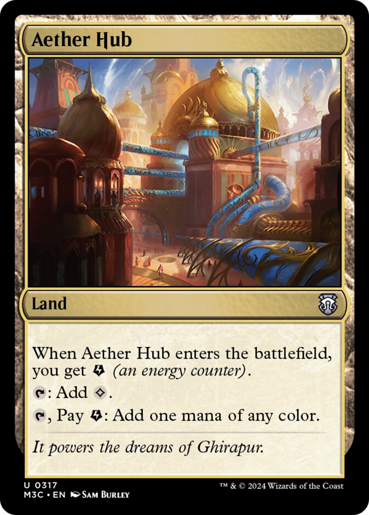 Aether Hub [Modern Horizons 3 Commander] | Deep Dive Games St. Marys