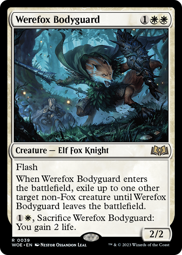 Werefox Bodyguard [Wilds of Eldraine] | Deep Dive Games St. Marys