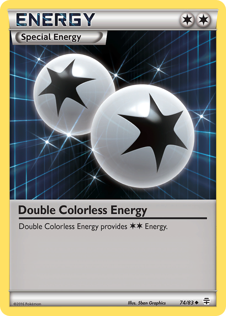 Double Colorless Energy (74/83) [XY: Generations] | Deep Dive Games St. Marys