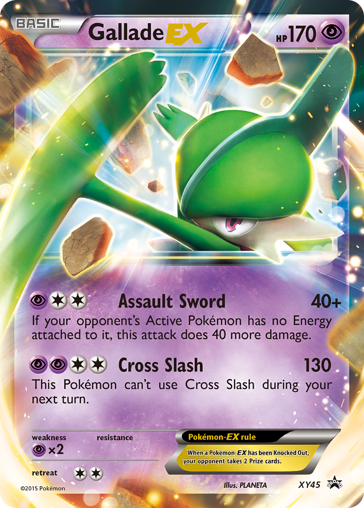 Gallade EX (XY45) [XY: Black Star Promos] | Deep Dive Games St. Marys