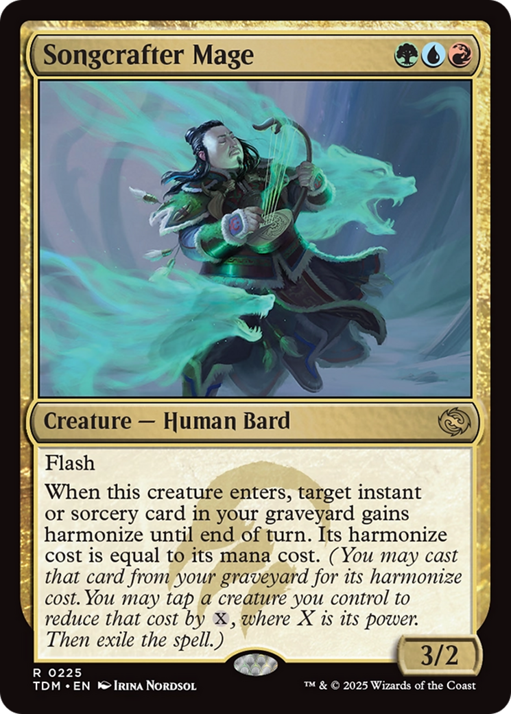 Songcrafter Mage [Tarkir: Dragonstorm] | Deep Dive Games St. Marys