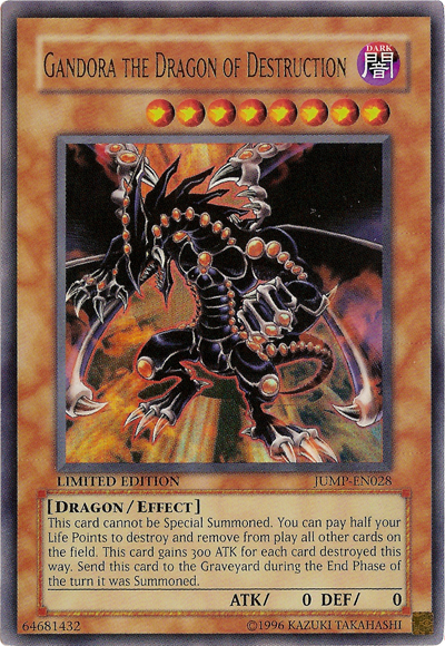 Gandora the Dragon of Destruction [JUMP-EN028] Ultra Rare | Deep Dive Games St. Marys