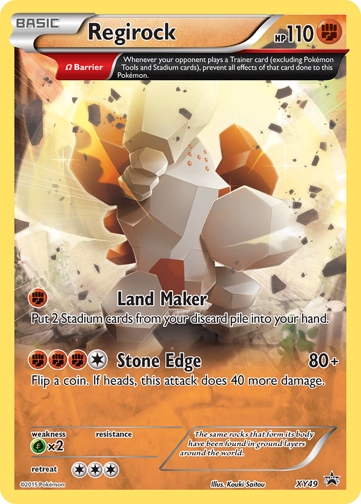 Regirock (XY49) [XY: Black Star Promos] | Deep Dive Games St. Marys