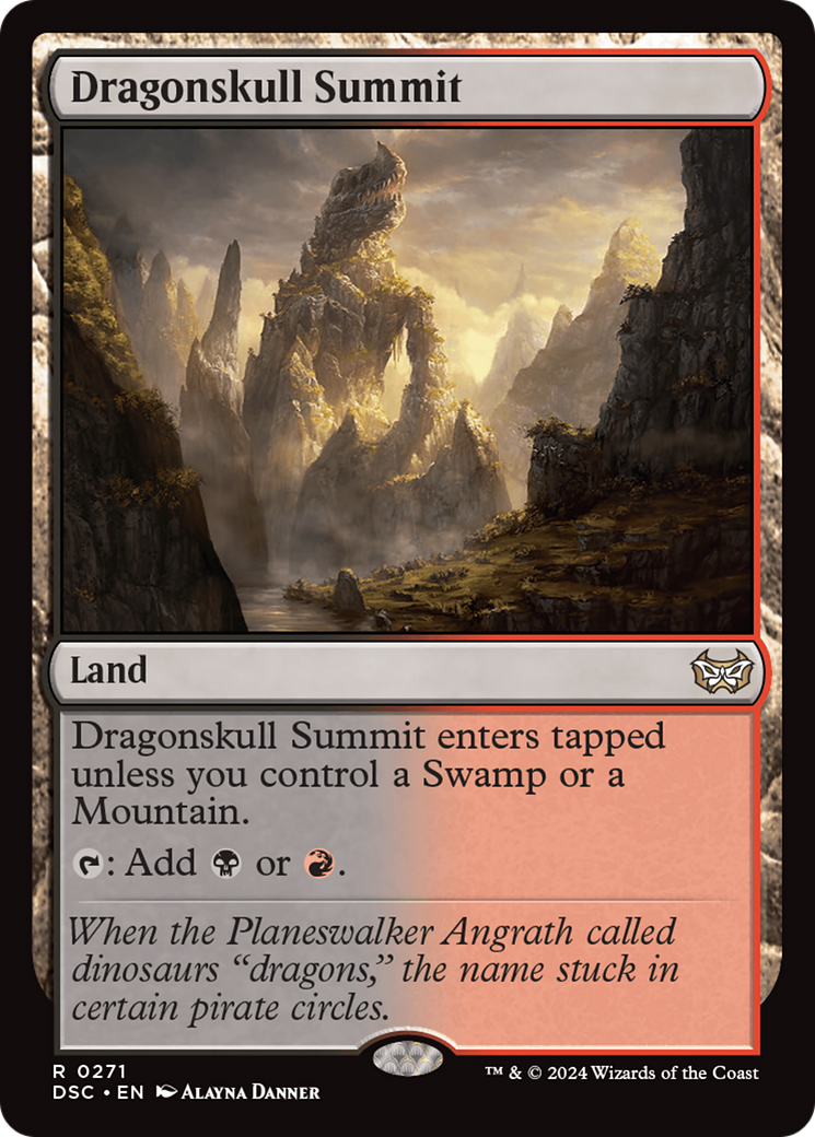 Dragonskull Summit [Duskmourn: House of Horror Commander] | Deep Dive Games St. Marys