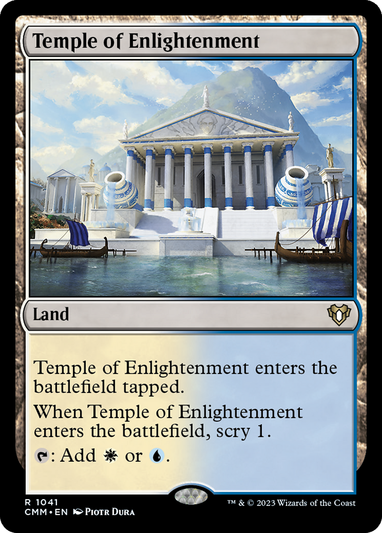 Temple of Enlightenment [Commander Masters] | Deep Dive Games St. Marys