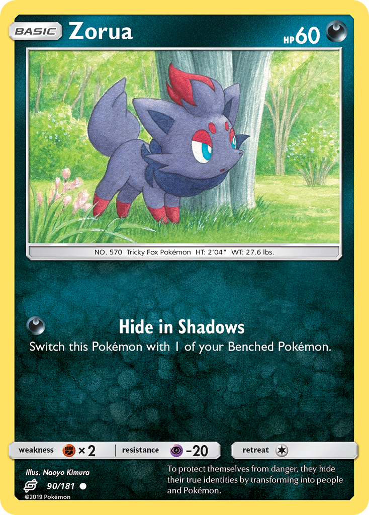 Zorua (90/181) [Sun & Moon: Team Up] | Deep Dive Games St. Marys