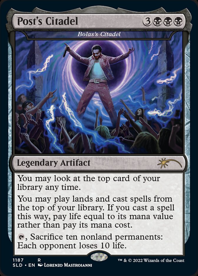 Post's Citadel - Bolas's Citadel [Secret Lair Drop Series] | Deep Dive Games St. Marys