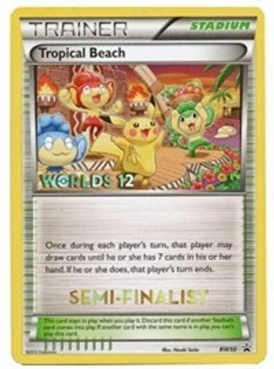 Tropical Beach (BW50) (Semi Finalist) [Black & White: Black Star Promos] | Deep Dive Games St. Marys
