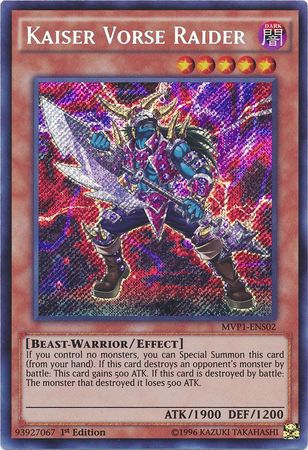 Kaiser Vorse Raider [MVP1-ENS02] Secret Rare | Deep Dive Games St. Marys