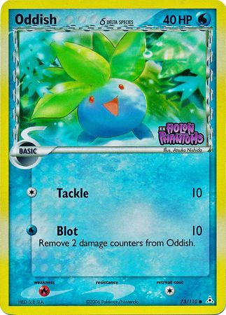 Oddish (73/110) (Delta Species) (Stamped) [EX: Holon Phantoms] | Deep Dive Games St. Marys