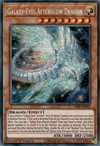 Galaxy-Eyes Afterglow Dragon [LDS2-EN052] Secret Rare | Deep Dive Games St. Marys