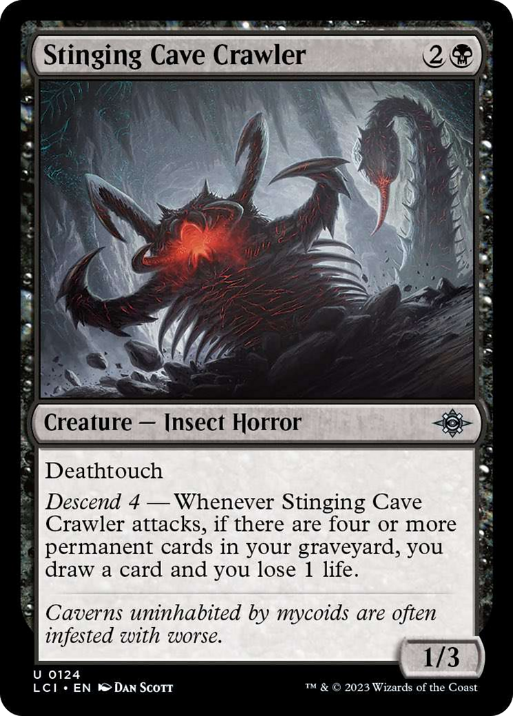 Stinging Cave Crawler [The Lost Caverns of Ixalan] | Deep Dive Games St. Marys