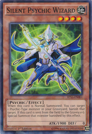 Silent Psychic Wizard [BP03-EN084] Shatterfoil Rare | Deep Dive Games St. Marys