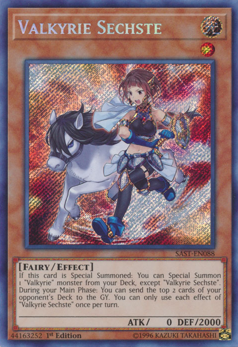 Valkyrie Sechste [SAST-EN088] Secret Rare | Deep Dive Games St. Marys