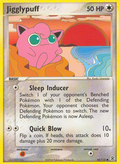 Jigglypuff (65/112) [EX: FireRed & LeafGreen] | Deep Dive Games St. Marys