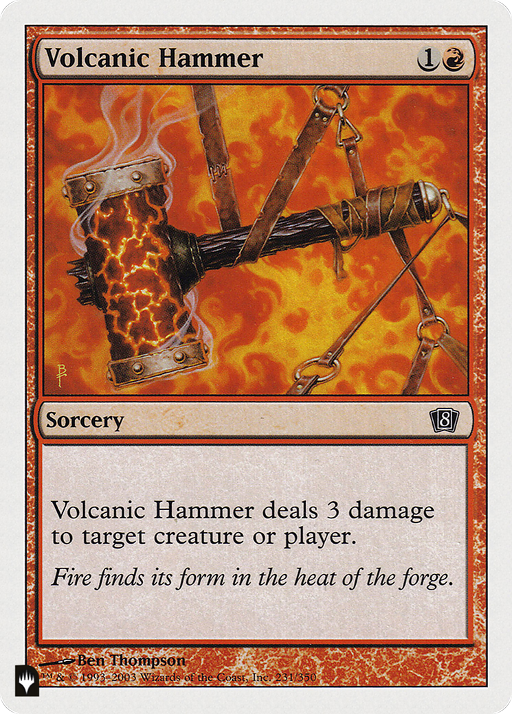 Volcanic Hammer [The List] | Deep Dive Games St. Marys