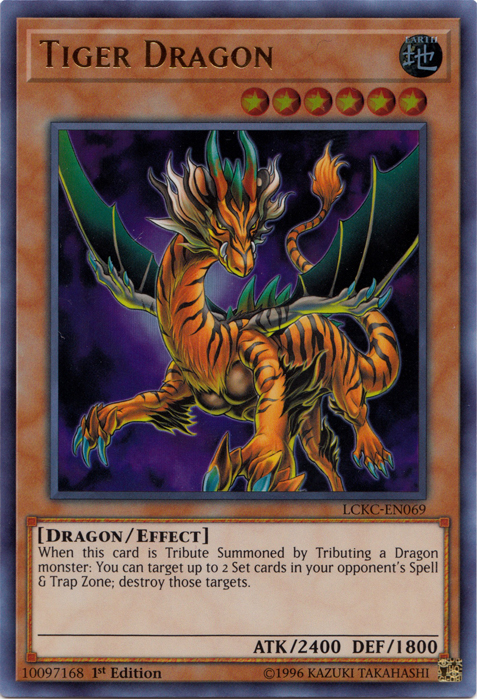 Tiger Dragon [LCKC-EN069] Ultra Rare | Deep Dive Games St. Marys