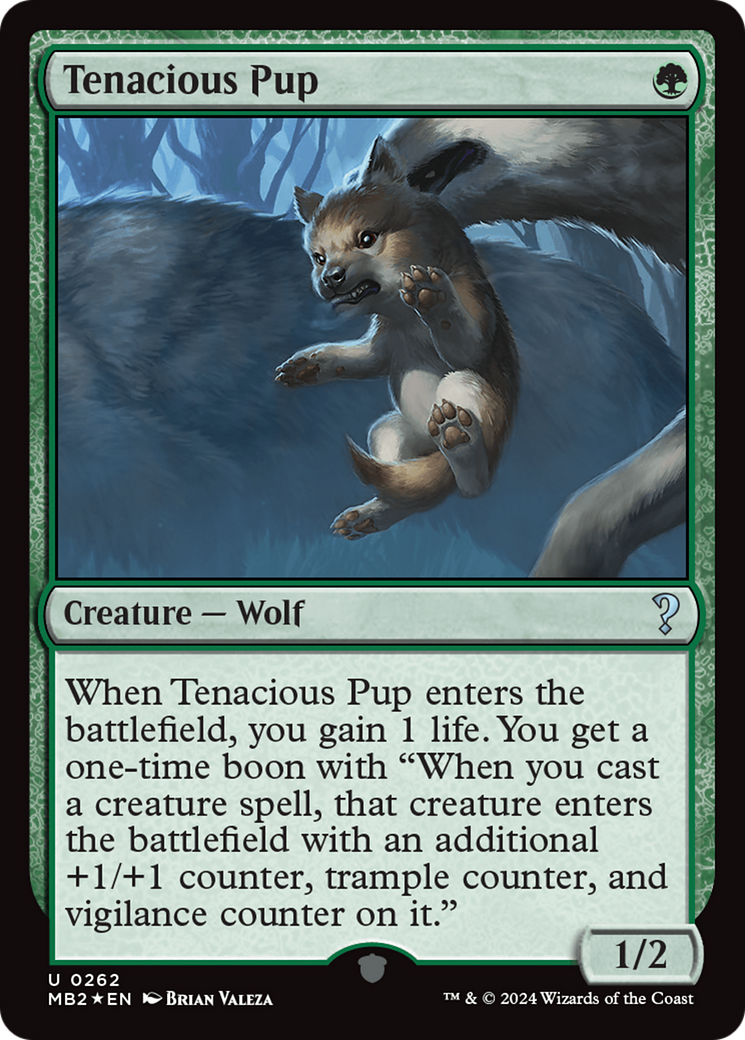 Tenacious Pup [Mystery Booster 2] | Deep Dive Games St. Marys