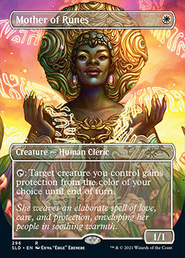 Mother of Runes (296) (Borderless) [Secret Lair Drop Series] | Deep Dive Games St. Marys