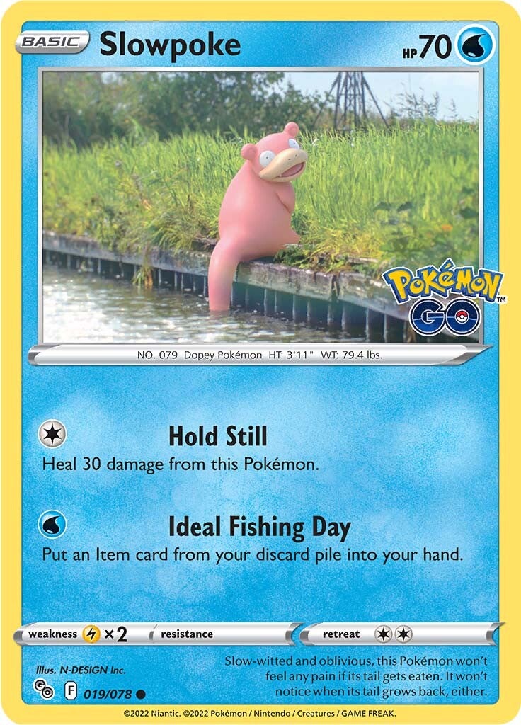 Slowpoke (019/078) [Pokémon GO] | Deep Dive Games St. Marys