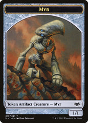 Goblin (010) // Myr (019) Double-Sided Token [Modern Horizons Tokens] | Deep Dive Games St. Marys