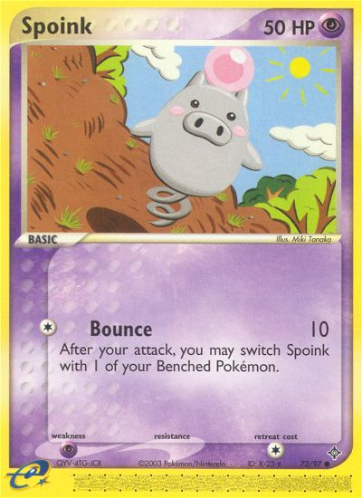 Spoink (73/97) [EX: Dragon] | Deep Dive Games St. Marys