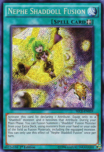 Nephe Shaddoll Fusion [SECE-EN059] Secret Rare | Deep Dive Games St. Marys