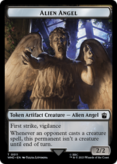 Alien Angel // Food (0025) Double-Sided Token [Doctor Who Tokens] | Deep Dive Games St. Marys