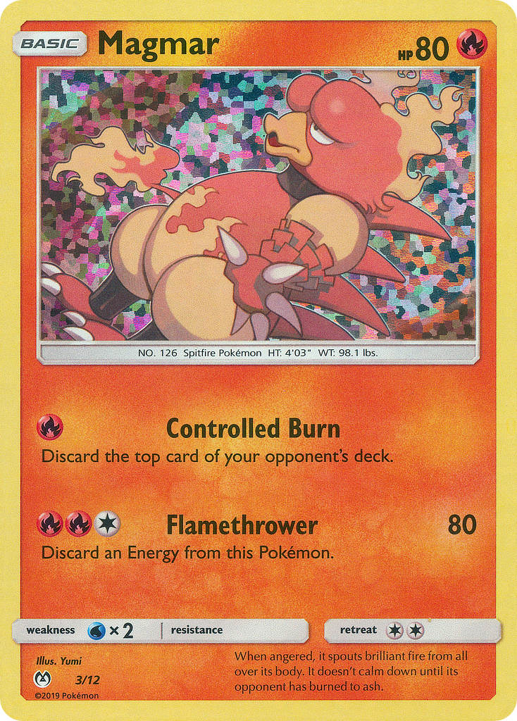 Magmar (3/12) [McDonald's Promos: 2019 Collection] | Deep Dive Games St. Marys