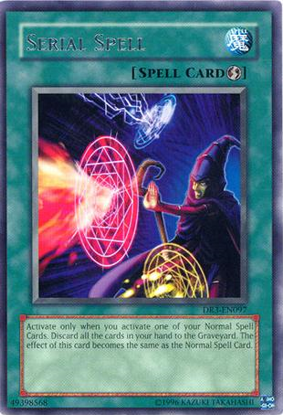 Serial Spell [DR3-EN097] Rare | Deep Dive Games St. Marys