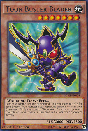 Toon Buster Blader [BOSH-EN038] Rare | Deep Dive Games St. Marys