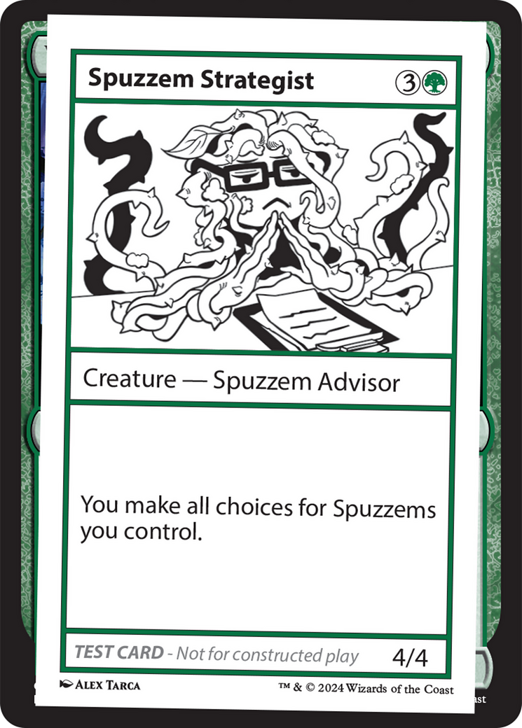 Spuzzem Strategist [Mystery Booster 2 Playtest Cards] | Deep Dive Games St. Marys