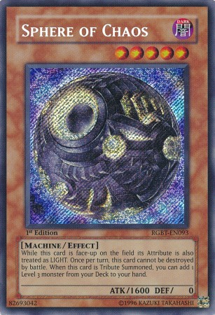 Sphere of Chaos [RGBT-EN093] Secret Rare | Deep Dive Games St. Marys