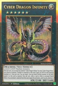 Cyber Dragon Infinity [MAGO-EN033] Gold Rare | Deep Dive Games St. Marys