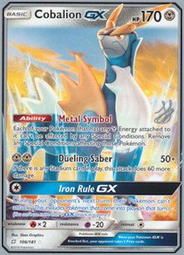 Cobalion GX (106/181) (Perfection - Henry Brand) [World Championships 2019] | Deep Dive Games St. Marys