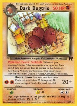 Dark Dugtrio (23/82) [Team Rocket Unlimited] | Deep Dive Games St. Marys