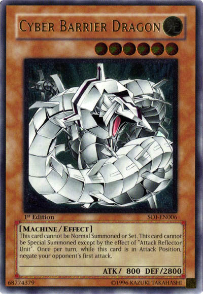 Cyber Barrier Dragon (UTR) [SOI-EN006] Ultimate Rare | Deep Dive Games St. Marys