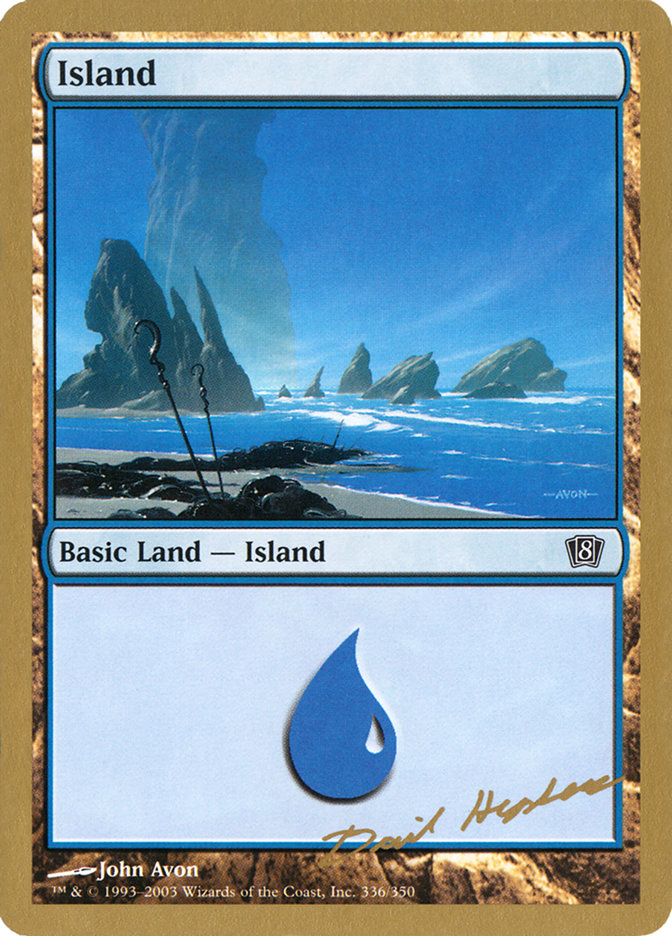 Island (dh336) (Dave Humpherys) [World Championship Decks 2003] | Deep Dive Games St. Marys