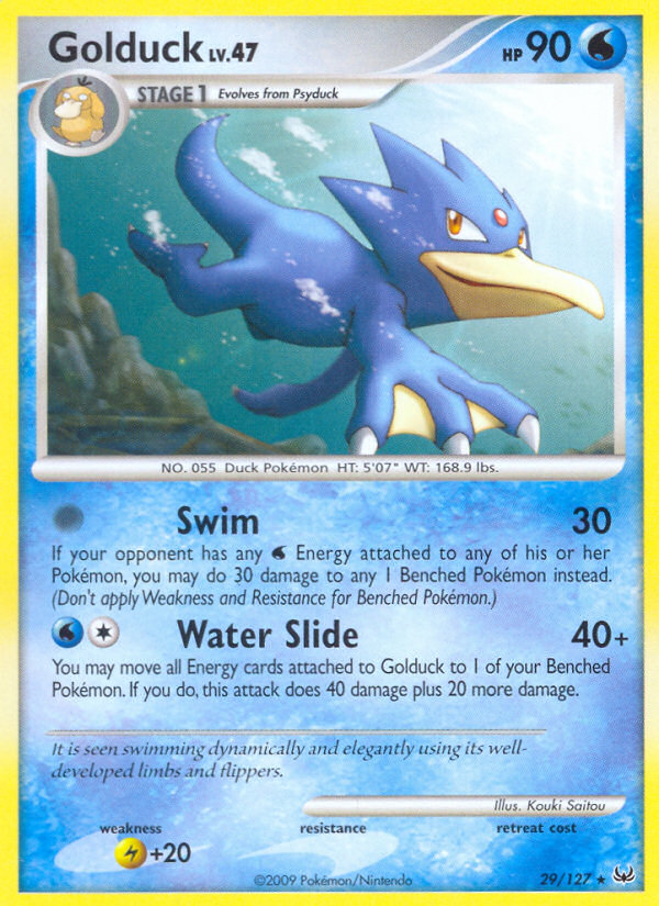 Golduck (29/127) [Platinum: Base Set] | Deep Dive Games St. Marys