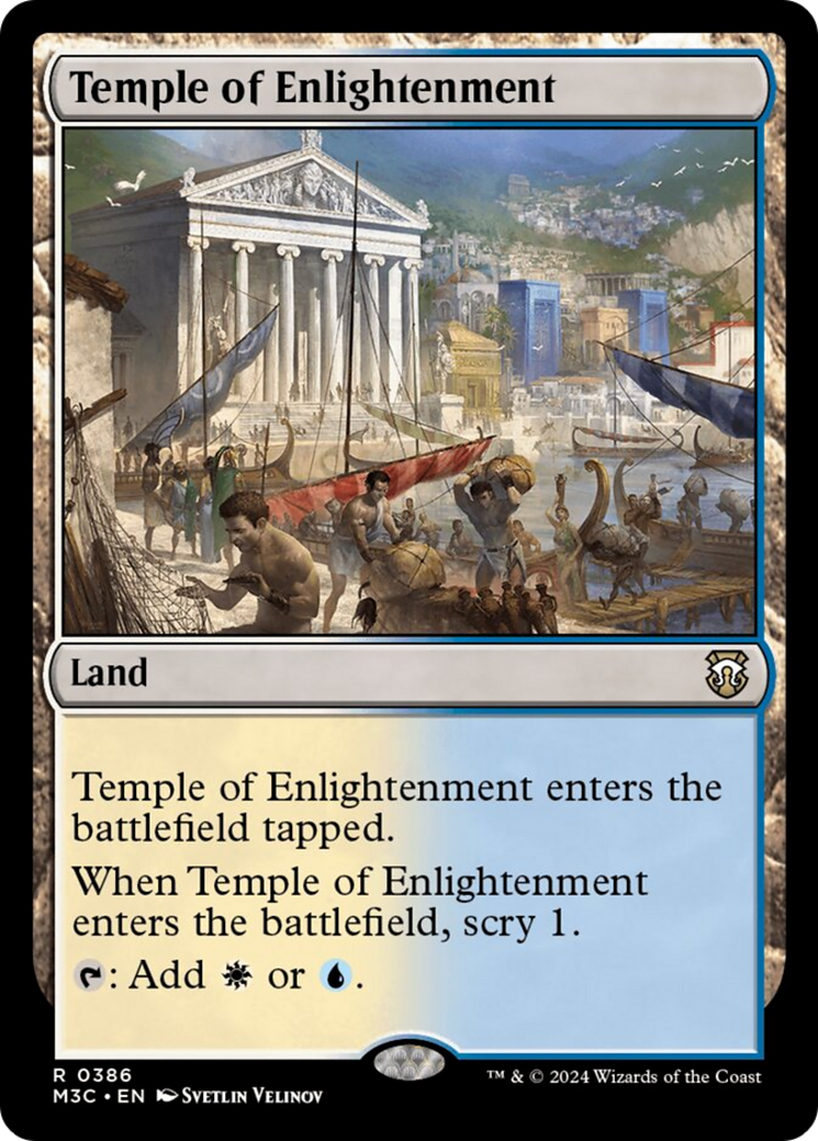 Temple of Enlightenment [Modern Horizons 3 Commander] | Deep Dive Games St. Marys