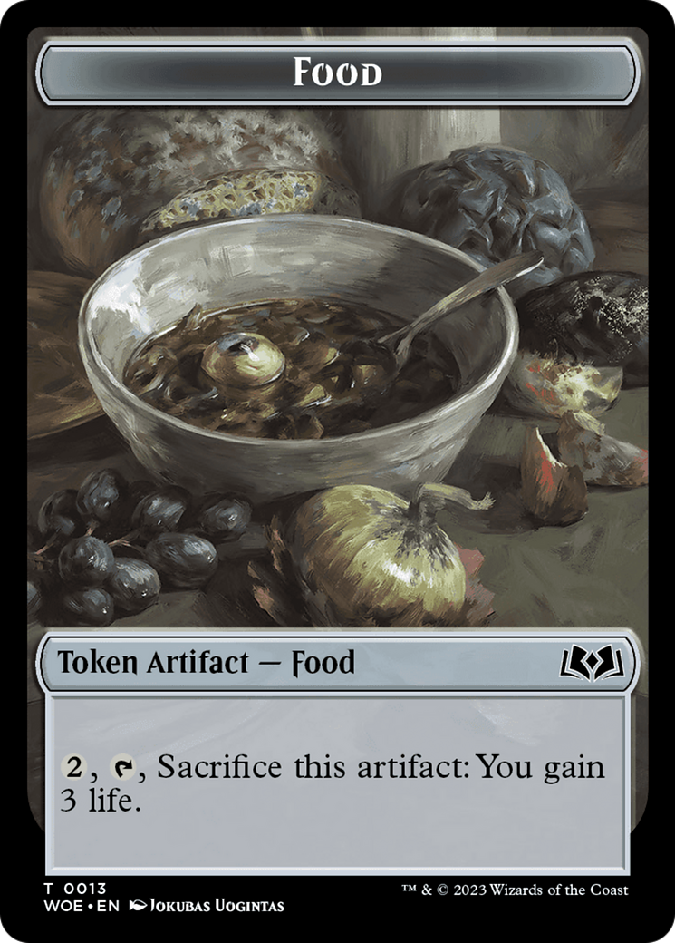 Food (0013) Token [Wilds of Eldraine Tokens] | Deep Dive Games St. Marys