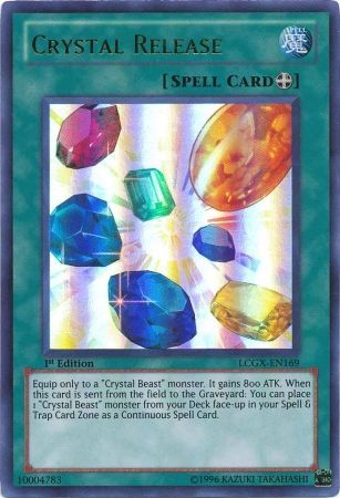 Crystal Release [LCGX-EN169] Ultra Rare | Deep Dive Games St. Marys