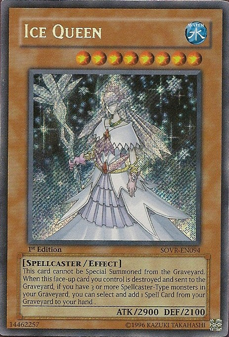 Ice Queen [SOVR-EN094] Secret Rare | Deep Dive Games St. Marys