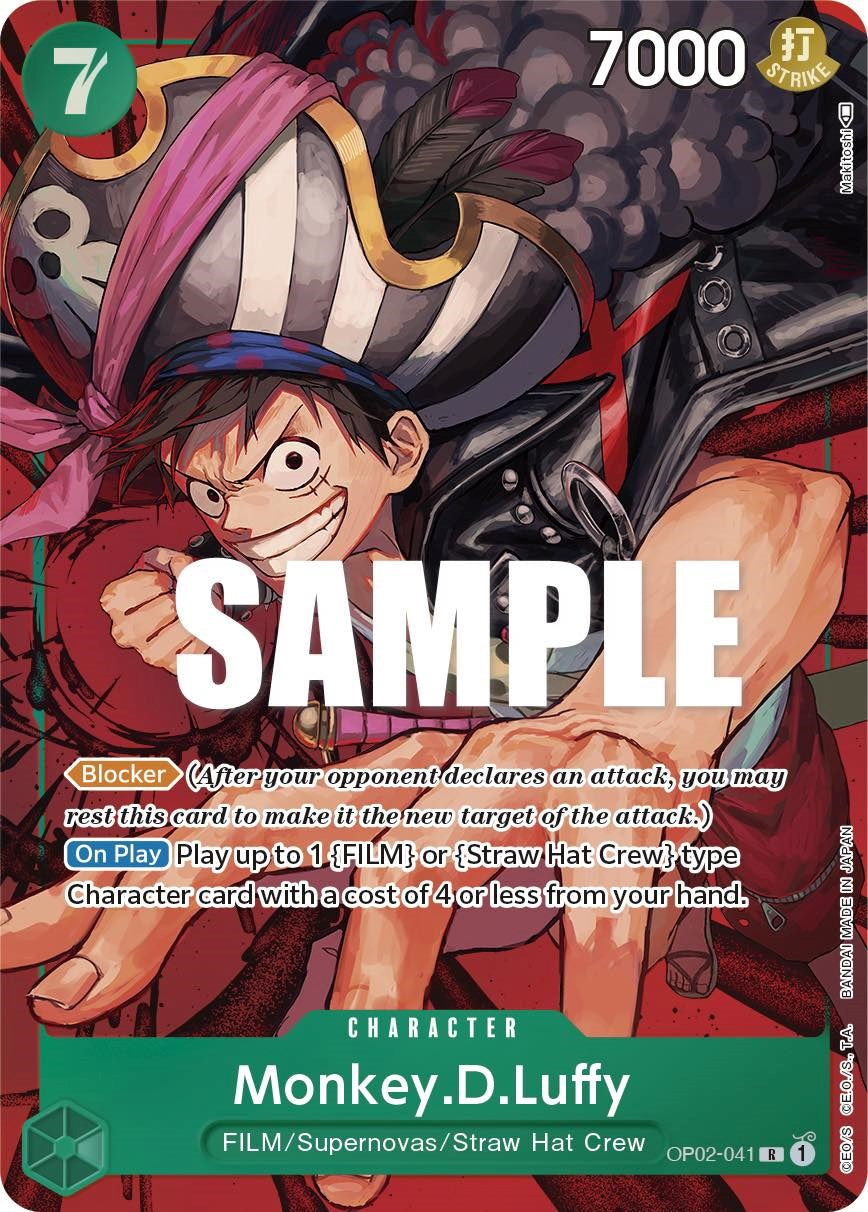 Monkey.D.Luffy (Alternate Art) [Paramount War] | Deep Dive Games St. Marys