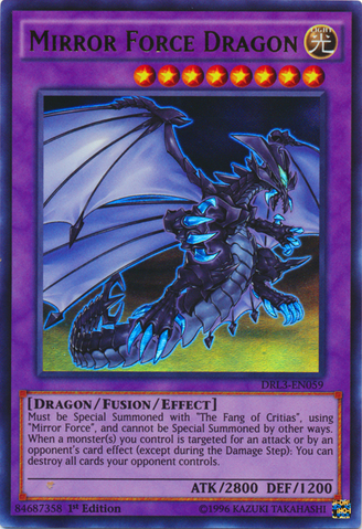 Mirror Force Dragon [DRL3-EN059] Ultra Rare | Deep Dive Games St. Marys