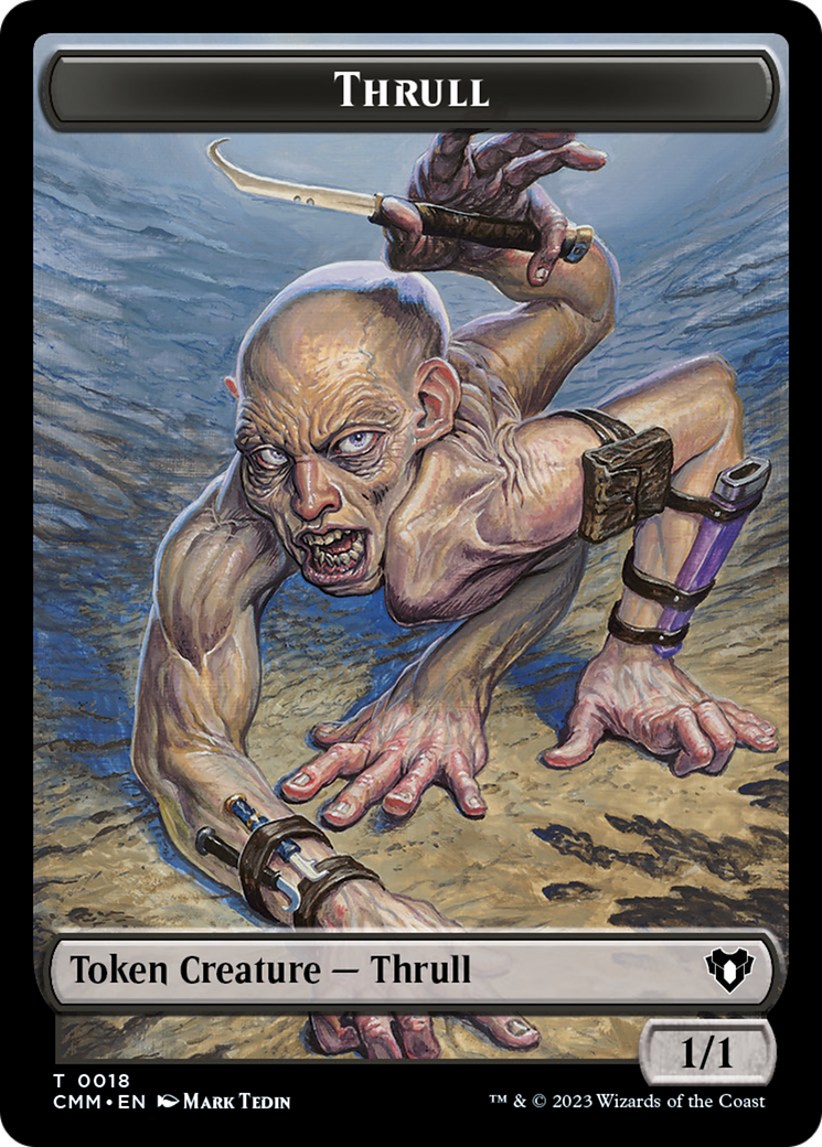 Thrull Token [Commander Masters Tokens] | Deep Dive Games St. Marys