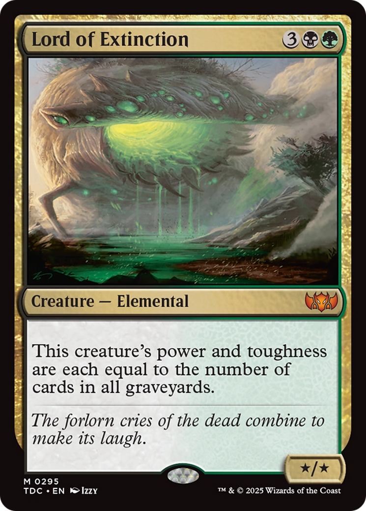 Lord of Extinction [Tarkir: Dragonstorm Commander] | Deep Dive Games St. Marys