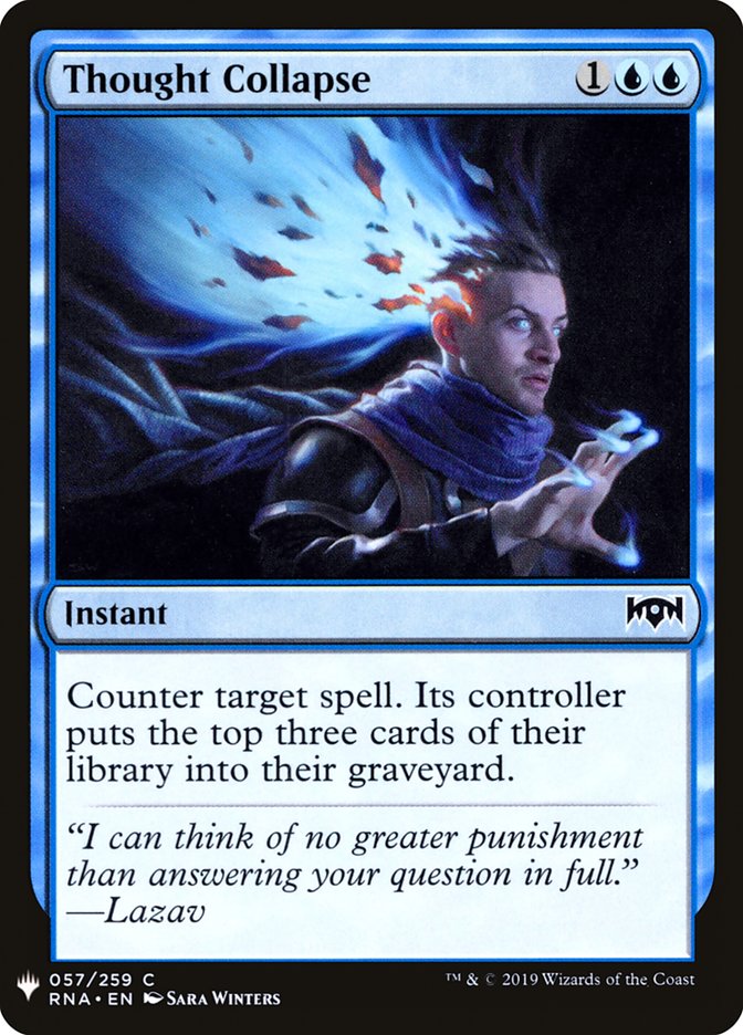 Thought Collapse [Mystery Booster] | Deep Dive Games St. Marys