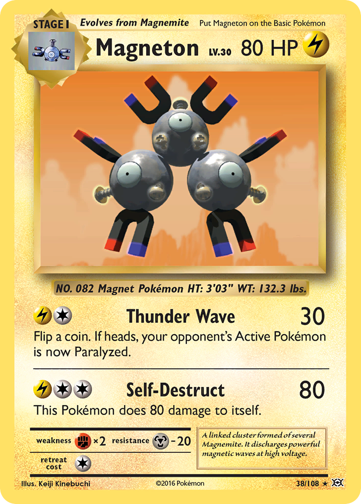 Magneton (38/108) [XY: Evolutions] | Deep Dive Games St. Marys