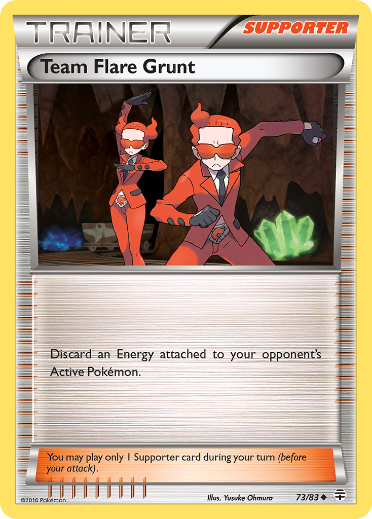 Team Flare Grunt (73/83) [XY: Generations] | Deep Dive Games St. Marys